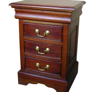 Sleigh Bed Side Chest